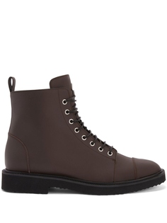 Giuseppe Zanotti ботинки Chris, коричневый