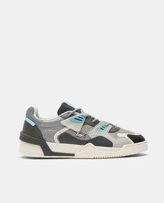 Мужские кроссовки LT 125 из текстильной ткани Lacoste, серый