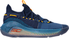 Кроссовки Under Armour Curry 6 GS Underrated, синий
