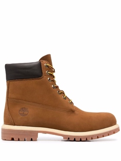 Timberland ботинки на шнуровке, коричневый