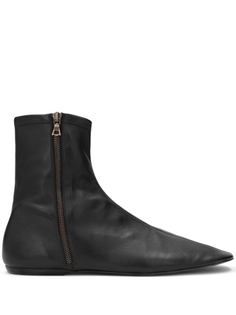 Ботинки на молнии DRIES VAN NOTEN, черный