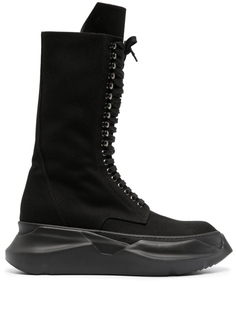Ботинки Army Abstract в стиле милитари Rick Owens DRKSHDW, черный