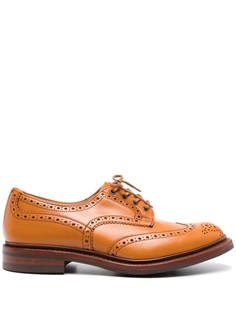 Броги Bourton Antique 40 с перфорацией Trickers, коричневый Trickers