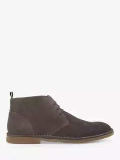 Ботинки Dune Cashed Suede Chukka, цвет dark grey