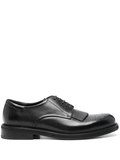 Кожаные броги Canali, черный