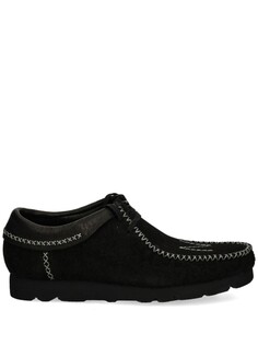 Ботинки на шнуровке Neighborhood Wallabee Clarks Originals, черный