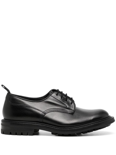 Дерби на шнуровке Trickers, черный Trickers