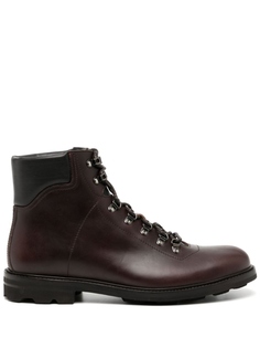 Ботинки хайкеры Oiled Brioni, коричневый