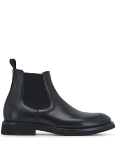 Ботинки с закругленным носком Kiton, черный