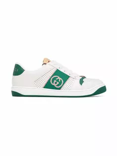Комбинированные кроссовки Screener trainer Gucci, мультиколор