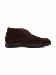 Кожаные ботинки Kiton, черный