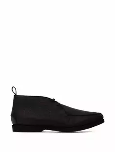 Кожаные ботинки Kiton, черный