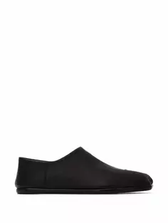 Кожаные слиперы Tabi Maison Margiela, черный