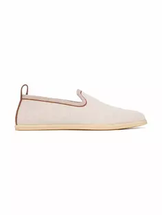 Лоферы Venice Walk Loro Piana, зелёный