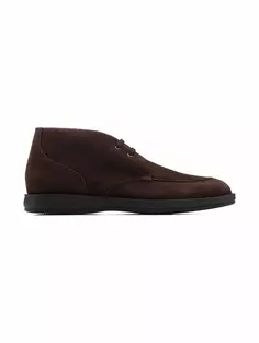 Замшевые ботинки дезерты Brioni, коричневый