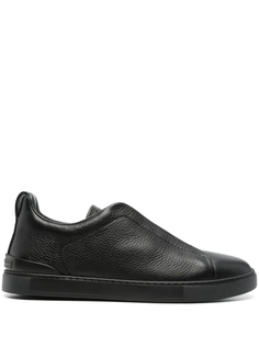 Кроссовки Triple Stitch Zegna, черный