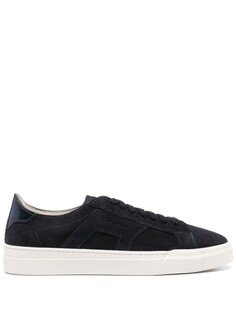 Замшевые кроссовки Santoni, синий