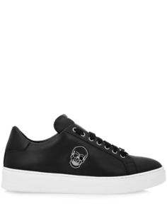 Кроссовки с аппликацией Skull Philipp Plein, черный