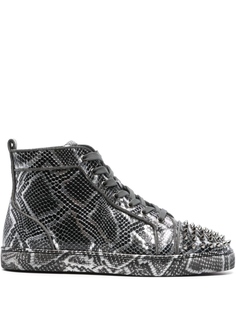 Кроссовки Lou Spikes Christian Louboutin, черный