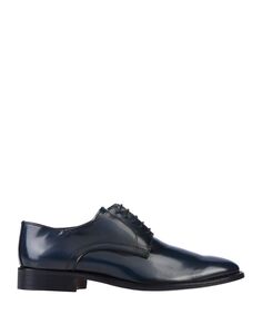 Туфли на шнуровке Pollini, синий