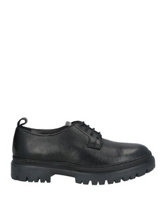 Туфли на шнуровке Pollini, черный