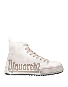 Кеды Dsquared2, кремовый