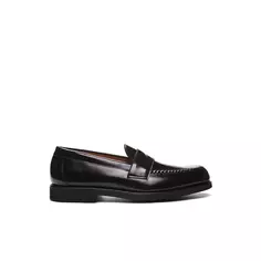 Мужские лоферы из кожи бордового цвета Sebago, бордовый