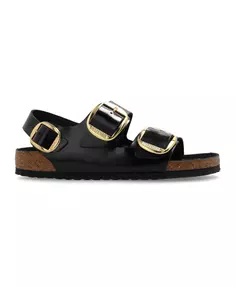 Сандалии "Милано с большой пряжкой" Birkenstock, черный