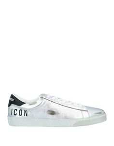 Кроссовки Dsquared2, серебро