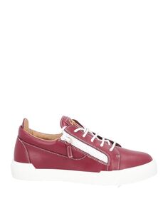 Кеды Giuseppe Zanotti, бордовый