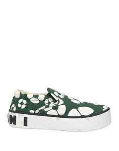 Кроссовки Marni, зеленый