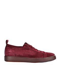 Кроссовки Santoni, бордовый