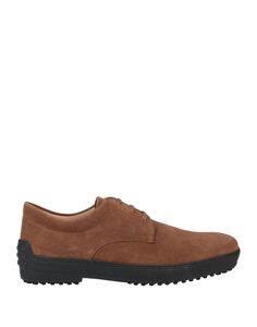 Туфли на шнуровке TodS, хаки Tod’S