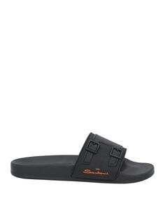 Сандалии Santoni, черный