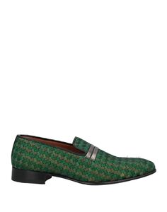 Лоферы Malone Souliers, зеленый