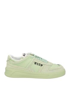 Кеды Msgm, светло-зеленый