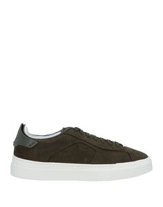 Кеды Santoni, темно-зеленый