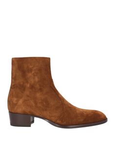 Ботильоны Saint Laurent, коричневый