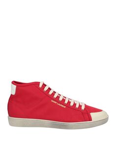 Кеды Saint Laurent, красный