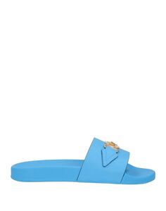 Сандалии Versace, лазурный