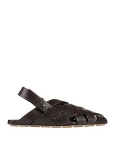 Сандалии Bottega Veneta, темно-коричневый