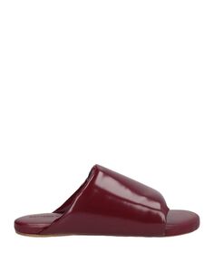 Сандалии Bottega Veneta, бордовый