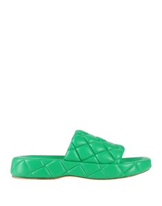 Сандалии Bottega Veneta, зеленый