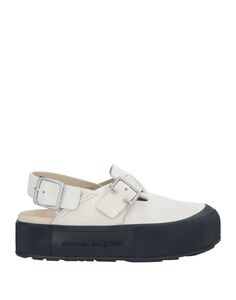 Мюли Alexander Mcqueen, светло-серый