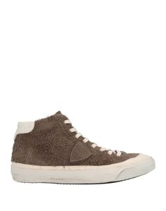Кеды Philippe Model, хаки
