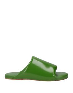 Сандалии Bottega Veneta, зеленый