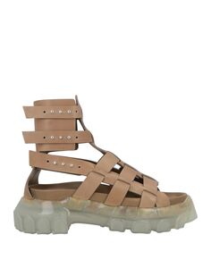 Сандалии Rick Owens, зеленый