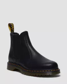 Ботинки челси Dr. Martens 2976 Warmwair Grizzly, цвет Black — Grizzly