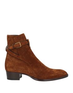 Ботильоны Saint Laurent, коричневый