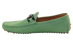Туфли мужские Gucci Gommino, зеленый